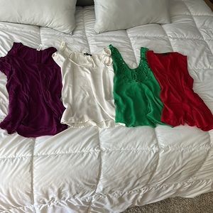 Bundle 4 blouses!